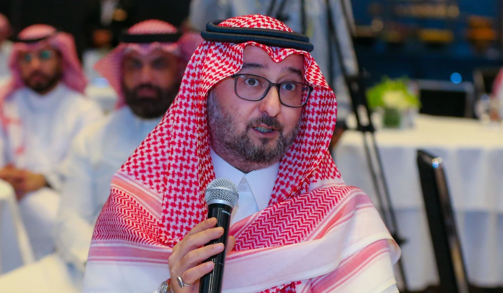 Prince Saud bin Fahad bin Abdullah bin Mohammad bin Saud Al Kabeer, Vice Chairman of the Executive Committee and member of the Board of Trustees for the award. (AN Photo/Saad Al-Dosari)