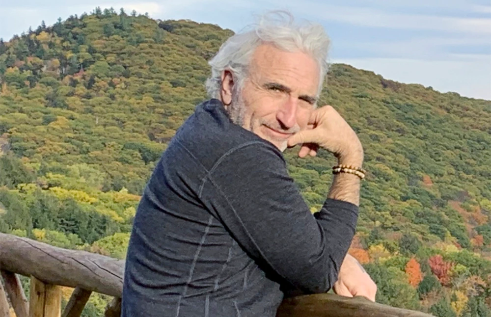 This 2019 photo shows Howard Irwin Fischer in Vermont. Fischer is one supporter who sees human composting as an eco-friendly way to return his remains to the earth as fresh, fertile soil when he dies. (AP)