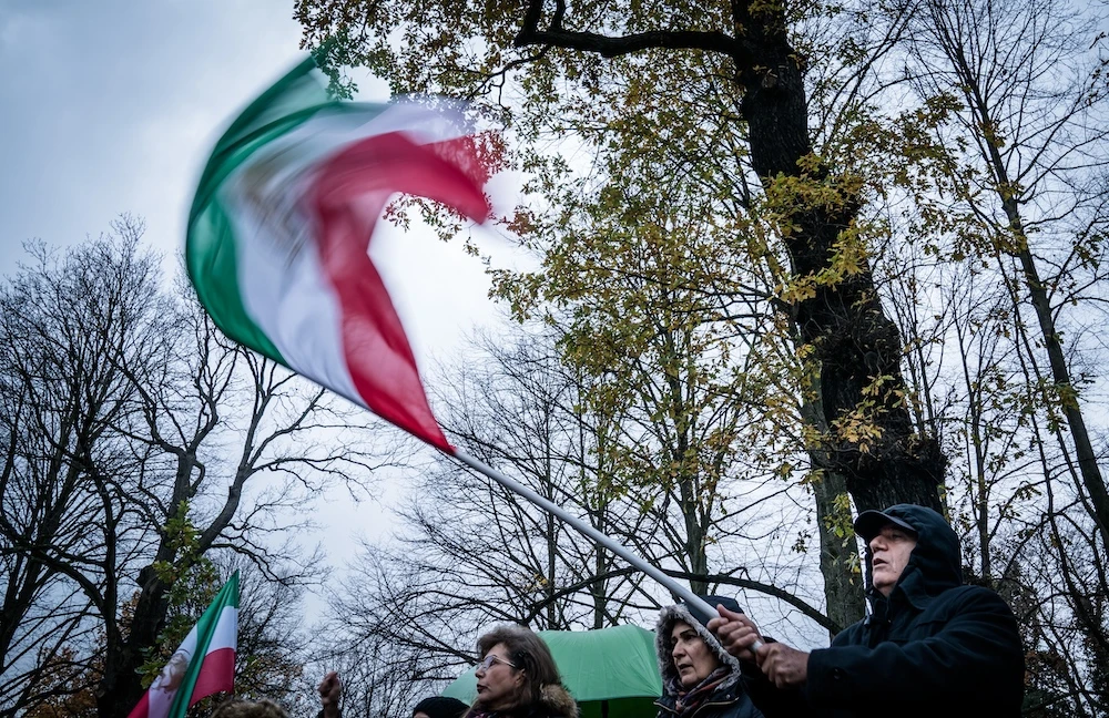 The Iranian diaspora has long been seen as lacking unity, split into different political factions and strategies for dealing with the Islamic republic, that ousted the shah in 1979 (AFP)