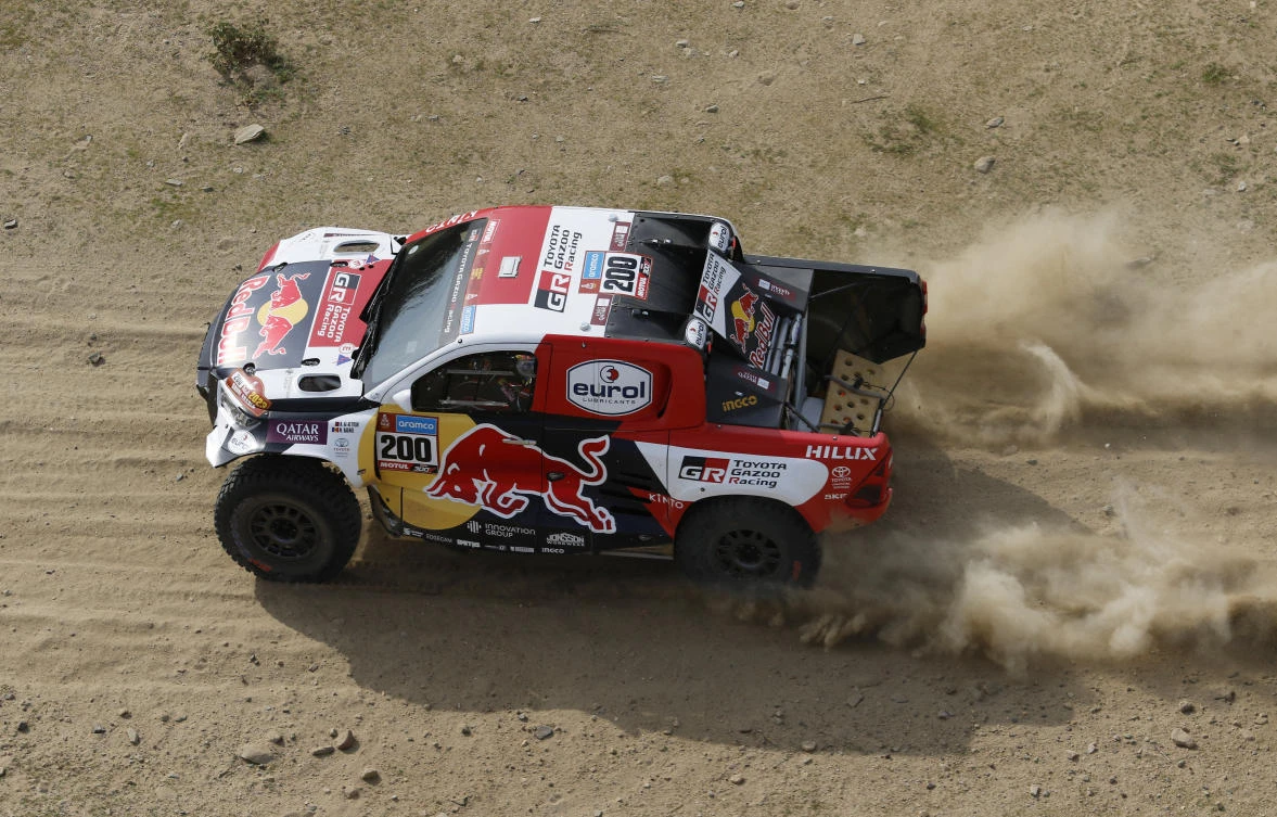Nasser Al-Attiyah survives rocky route to win Dakar stage