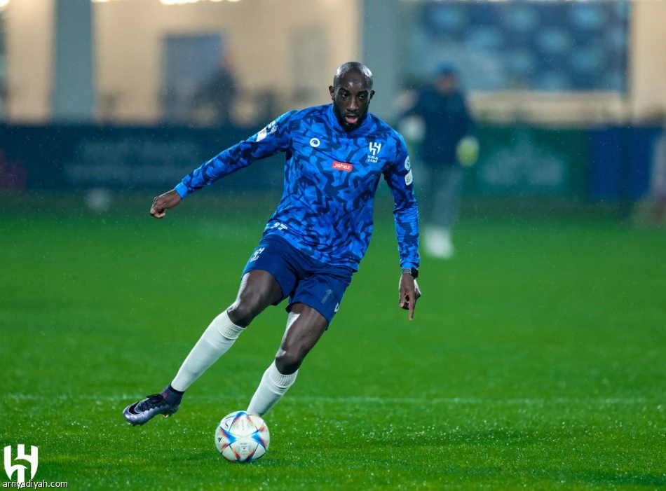Moussa Marega's return to training has boosted Al-Hilal ahead of their match against Al-Ittihad. (Al-Hilal)
