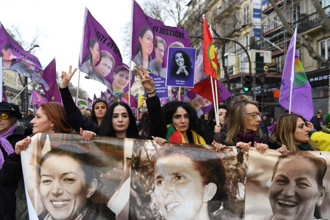 The unsolved 2013 murder of three Kurdish women activists in Paris has been an open wound for their community, with lingering frustration over France's failure to bring those responsible to justice. (AFP)