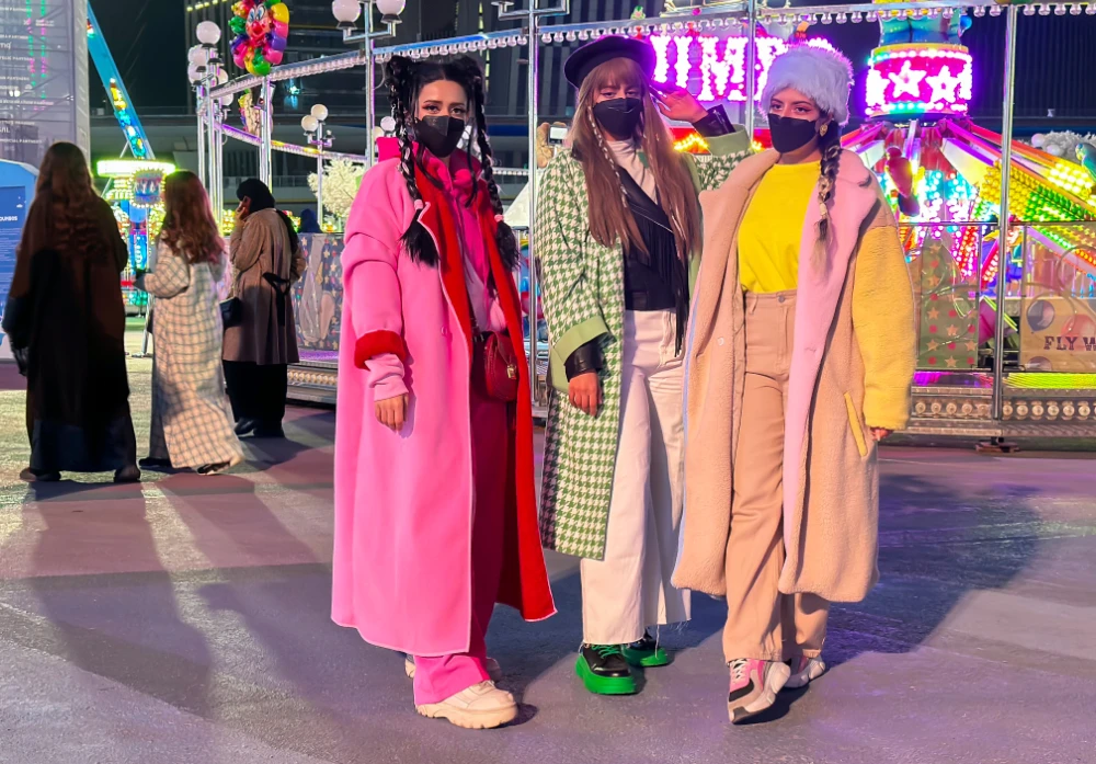 Riyadh’s Winter Wonderland dress code: Wear as much as you can
