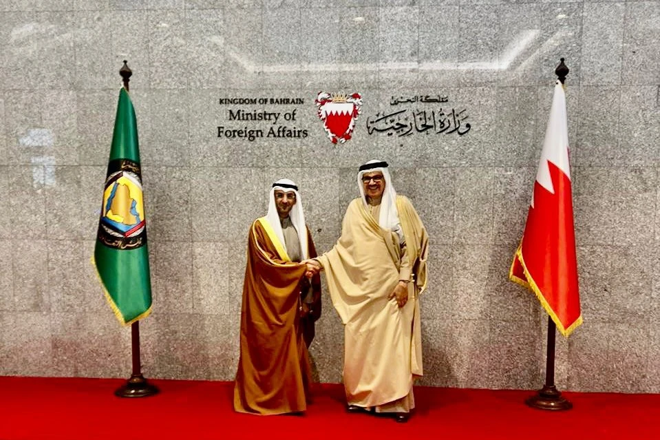 GCC chief meets with Bahrain FM in Manama