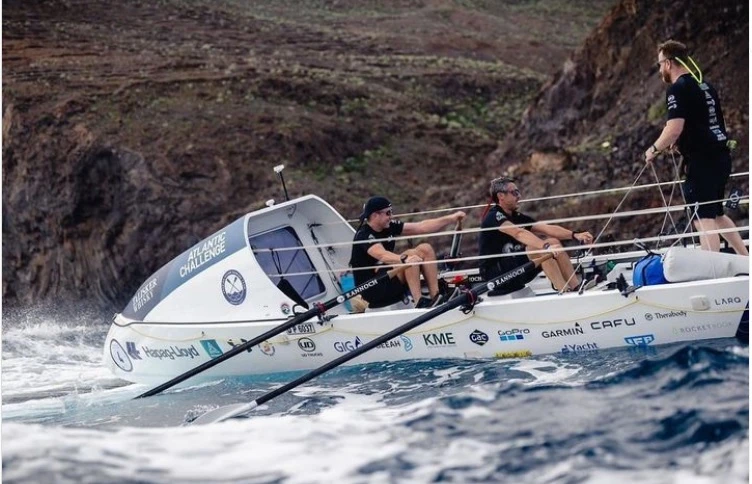 Arabian Ocean Rowing Team pass final checkpoint in historic Atlantic adventure