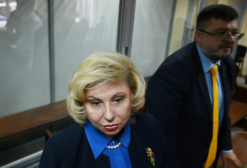 Russian Human Rights Commissioner Tatyana Moskalkova held a rare meeting in Ankara (AFP)