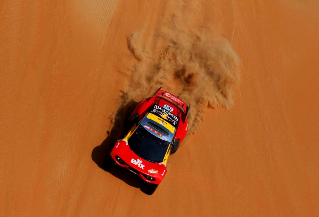 Loeb wins 4th Dakar stage in a row but Al-Attiyah in control
