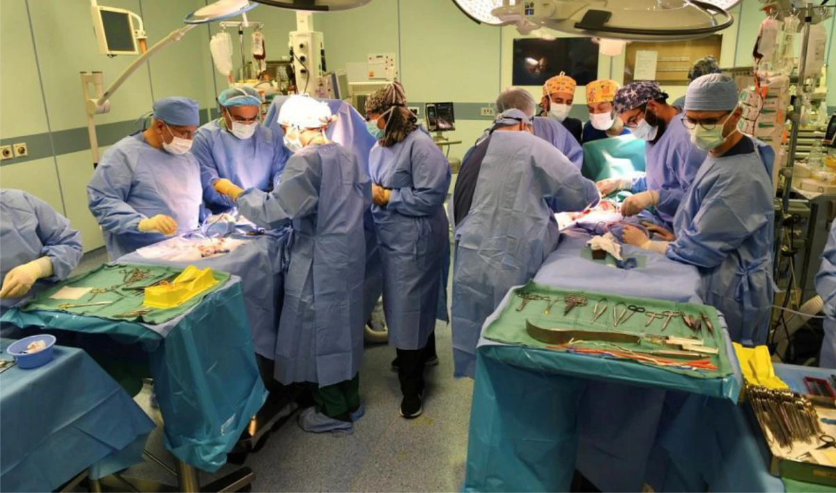 The surgery was performed at King Abdullah Specialized Children’s Hospital. (SPA)