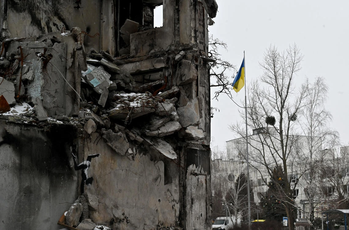 Ukrainian officials report Russian missile attack on Kyiv
