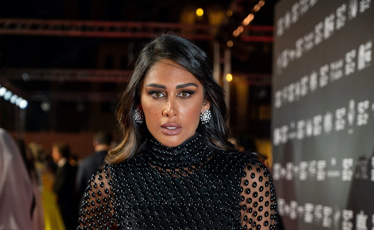 Enjy Kiwan is an Egyptian actress. (AFP)