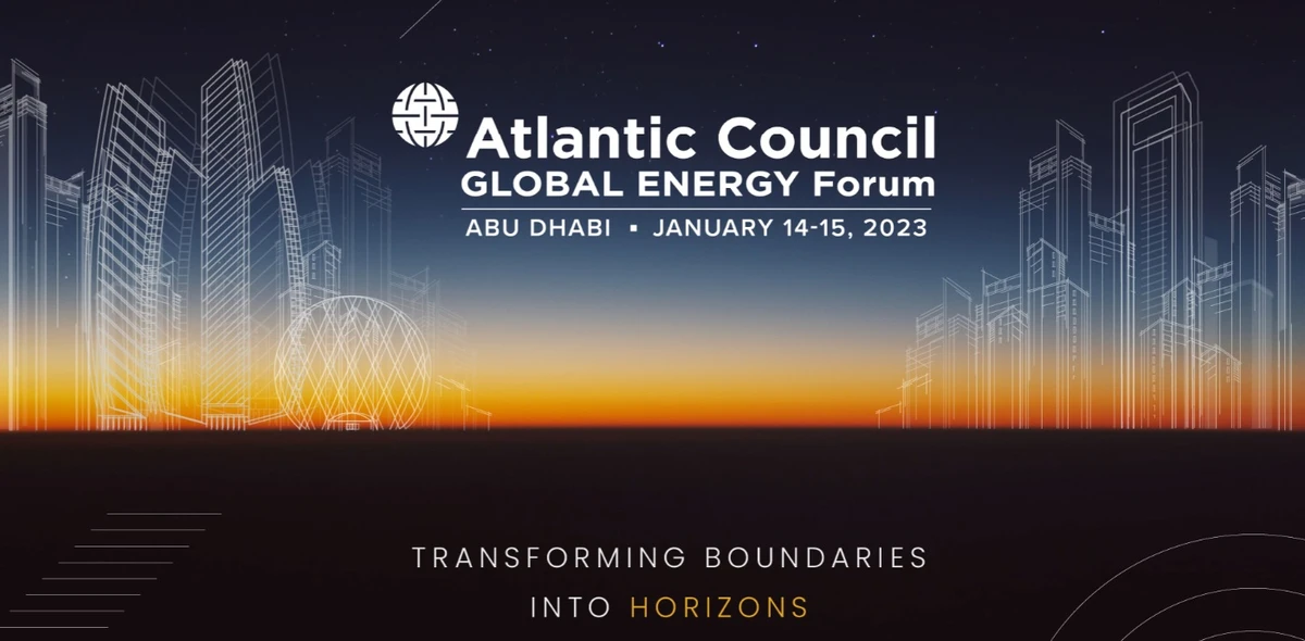 The 7th annual Global Energy Forum, organized by the Atlantic Council, kicked off in Abu Dhabi as part of the activities of Abu Dhabi Sustainability Week. (WAM)