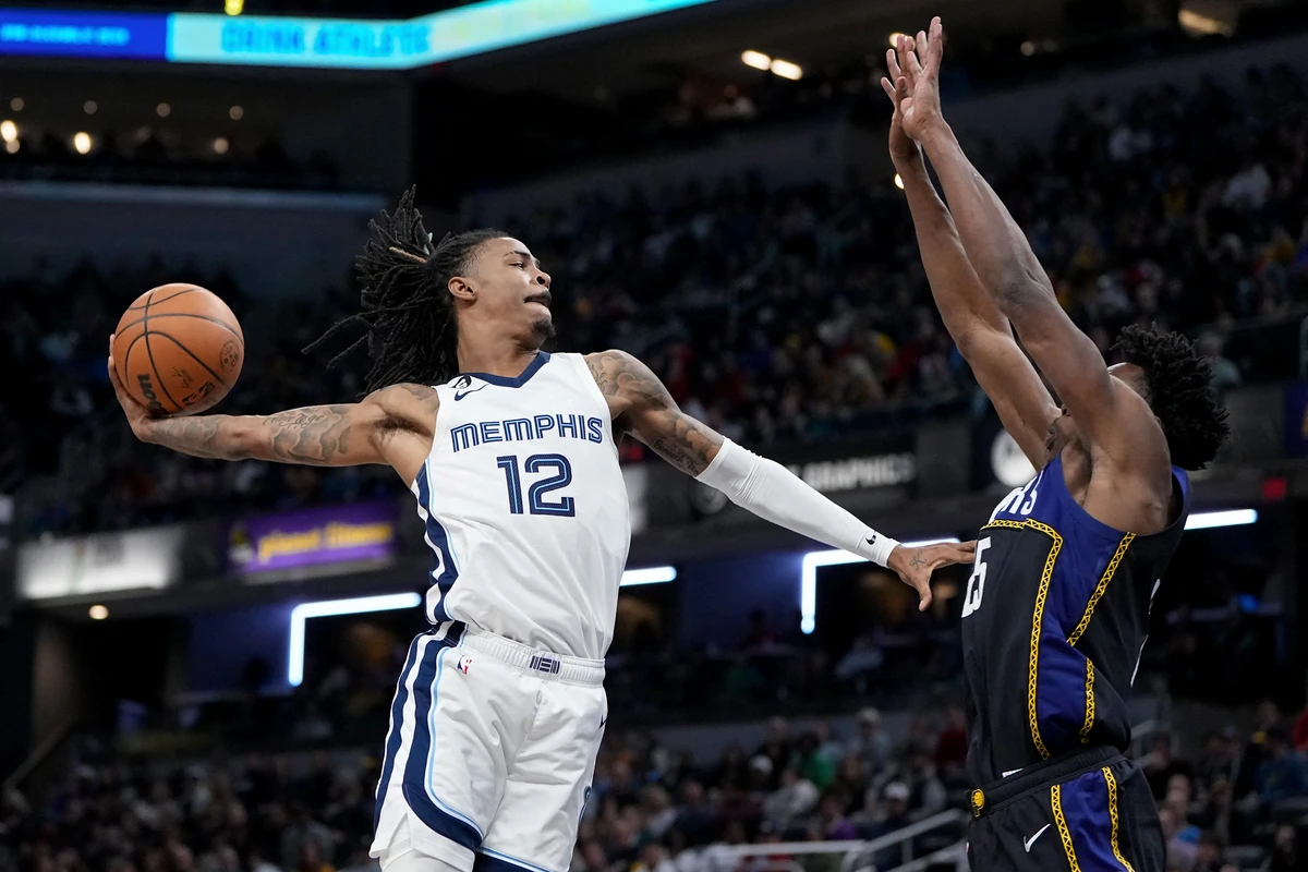 Morant, Grizzlies beat Pacers 130-112, run streak to 9