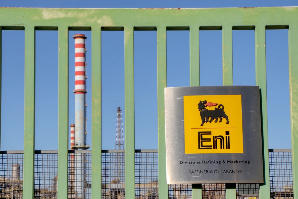 State-controlled Eni is looking for new gas sources as it aims to completely replace gas imports from Russia by 2025. (Shutterstock)