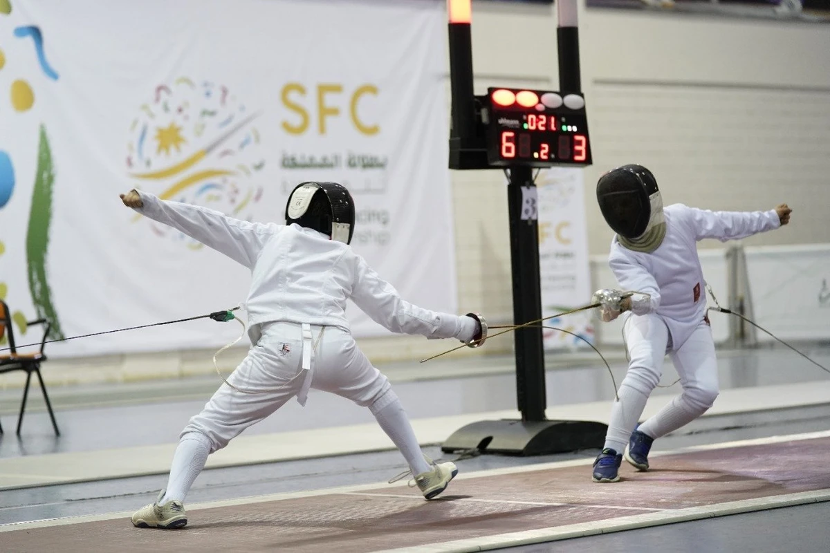 Kingdom crowns its young fencing champions