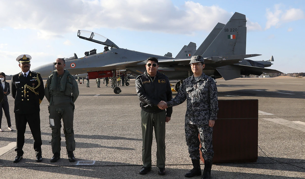 Japan, India start first joint fighter jet drill