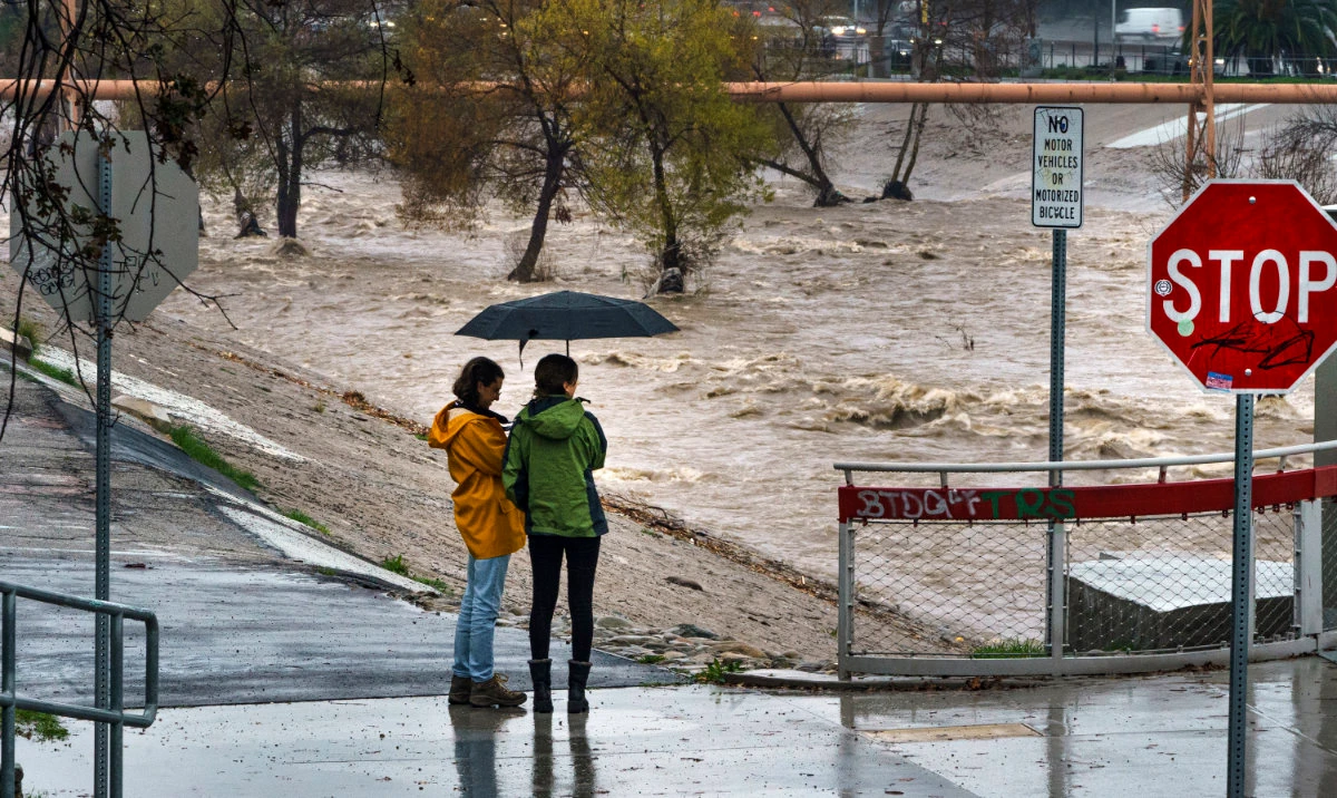 More rain, snow in California from ninth in series of storms