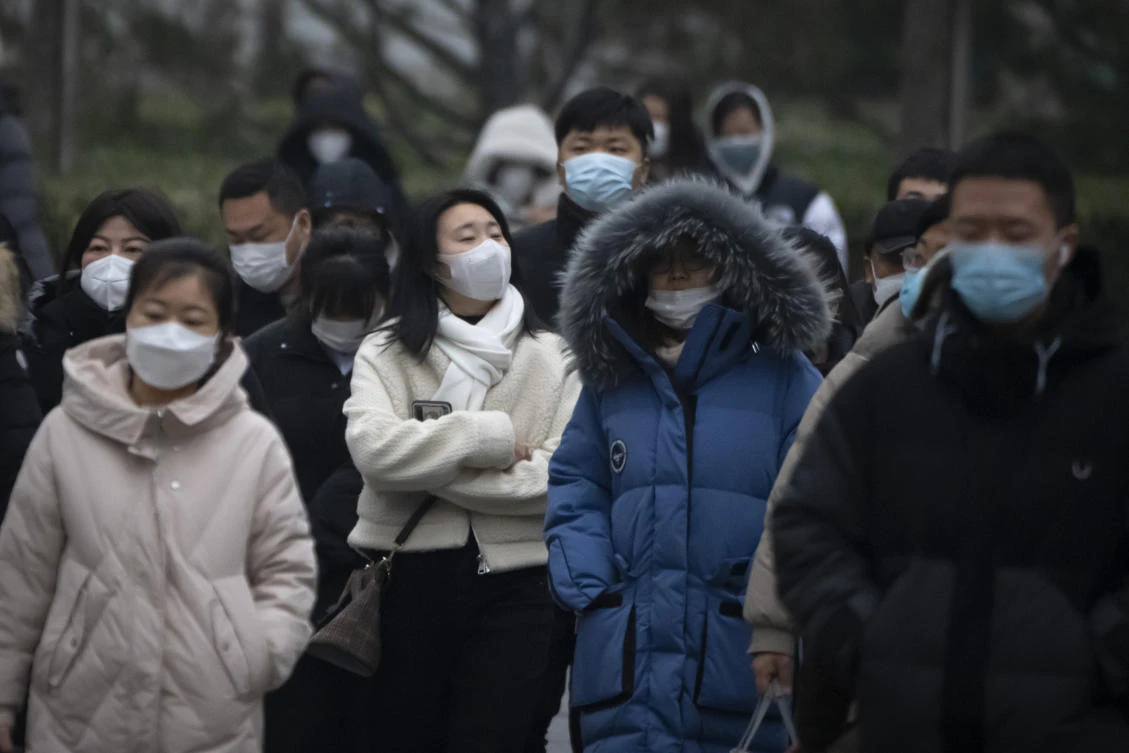 China announced first overall population decline in recent years amid an aging society and plunging birthrate. (AP)
