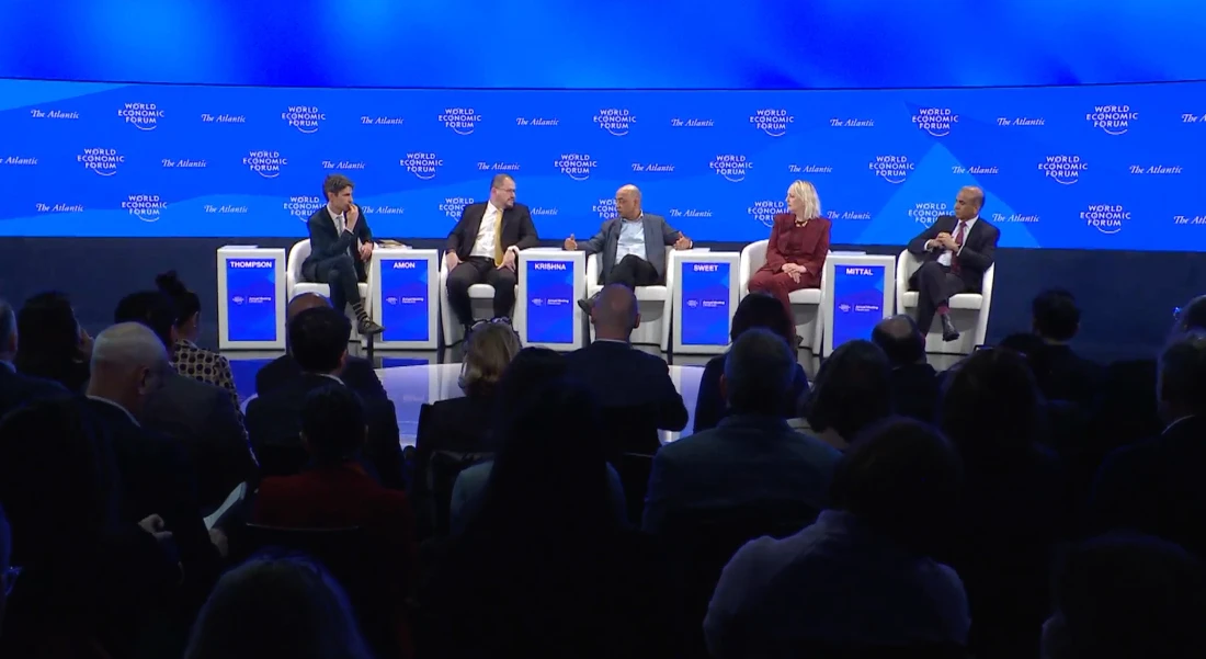 Panelists at the World Economic Forum discussed the use of rapid technologies for a more resilient world. (Supplied)
