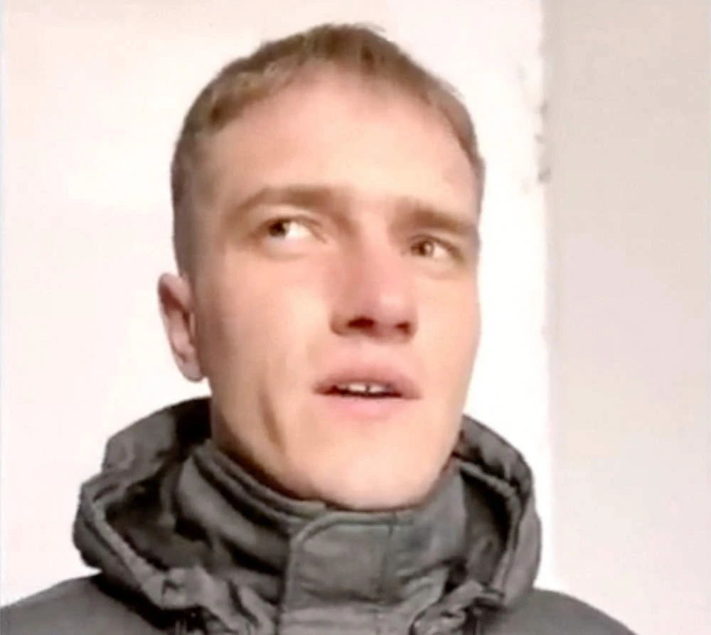 Andrei Medvedev, a former commander of Russia's Wagner mercenary group, is seen in Oslo, Norway, in an image taken from video released January 15, 2023. (REUTERS)