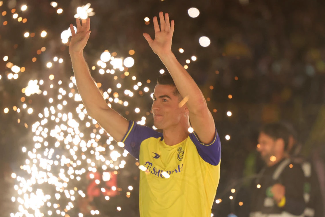 It will mark the first time Ronaldo has played any football in the kingdom since signing a contract with Al Nassr. (FILE/AFP)