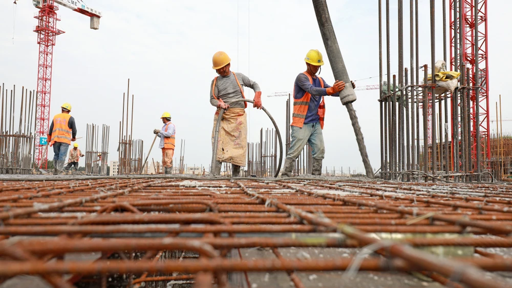 China has been stepping up spending on infrastructure projects to prop up economic growth (Shutterstock)