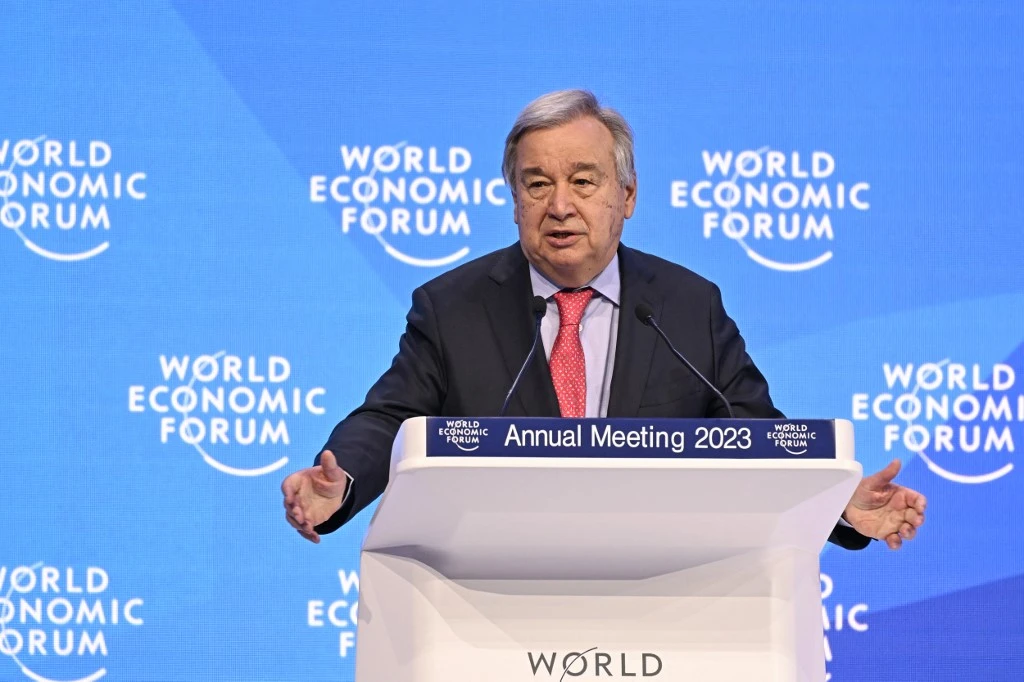 Antonio Guterres said the parlous state was a result of interlinked problems such as the Russia-Ukraine war and a global economic slowdown that had no easy solutions.(AFP)