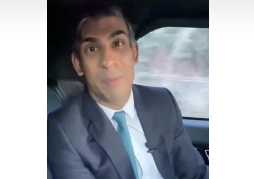 UK PM Sunak gets fined by police for failing to wear seat belt