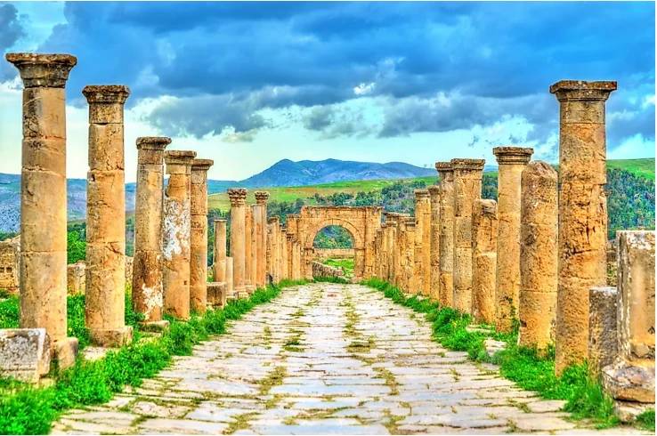Algeria is Africa’s biggest country by surface area. It comprises a major chunk of the Sahara including nature reserves and prehistoric sites. It also boasts 1,200 km of the Mediterranean coastline and several historical cities. File