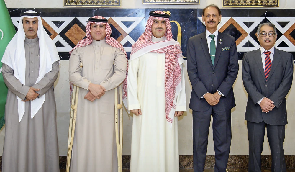 Saudi Arabia’s General Auditing Bureau president receives Pakistani delegation