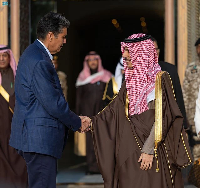 Saudi FM receives Palau president, holds call with Belarus counterpart