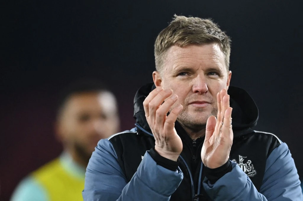 Howe is refusing to take credit for guiding the club to the semifinal of the competition for the first time since 1976, because he’s got cup glory on his mind.(AFP)