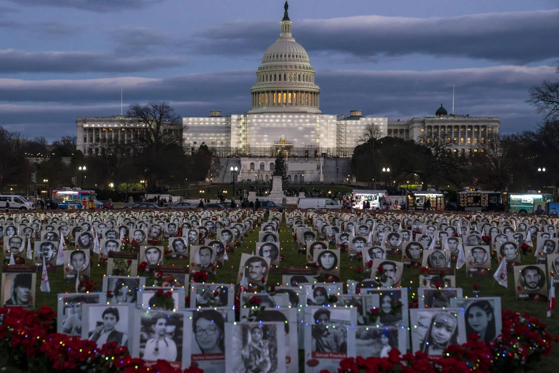 The US House shows support for protesters in Iran as lawmakers overwhelmingly approved bipartisan resolution, expressing solidarity with Iranian people in Iran. (AP)