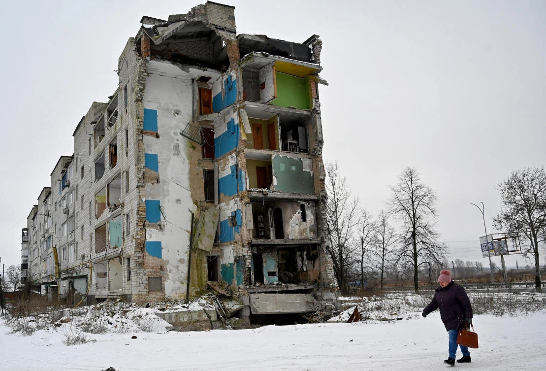 An air raid alert wailed across the country as people were heading to work. (File/AFP)