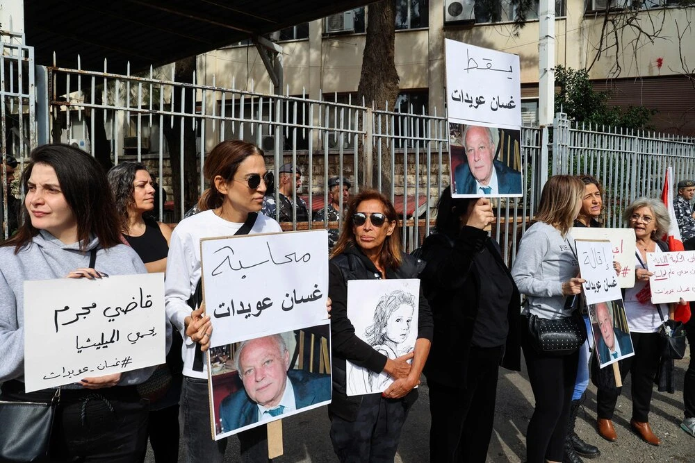 Troops block roads to stop rival rallies in Beirut port blast case