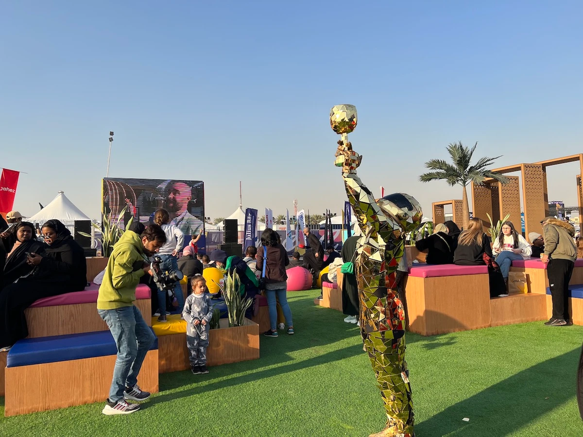 Formula E for entertainment for fans in Diriyah