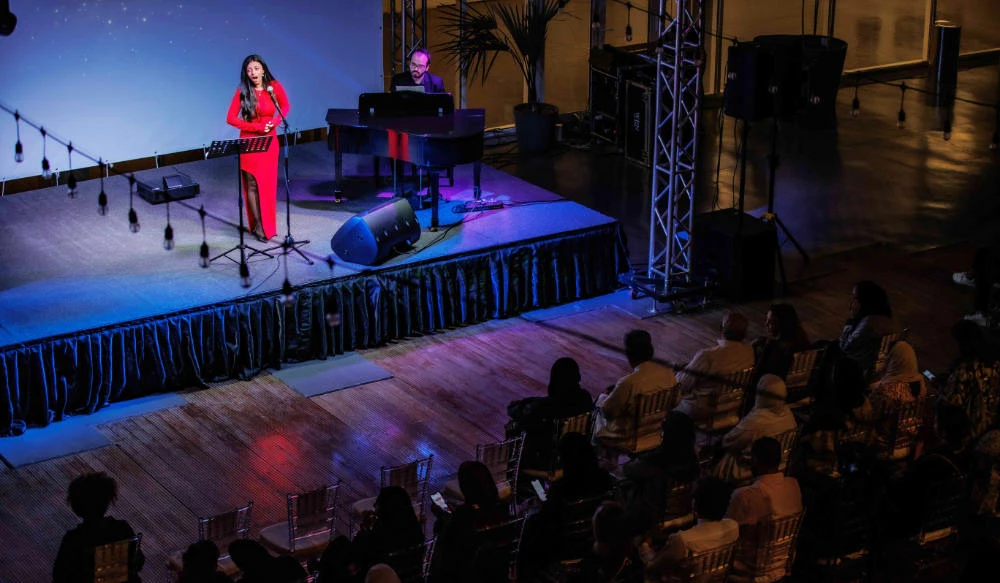 Egyptian soprano, Bocelli-Jameel recipient Laura Mekhail charms Jeddah