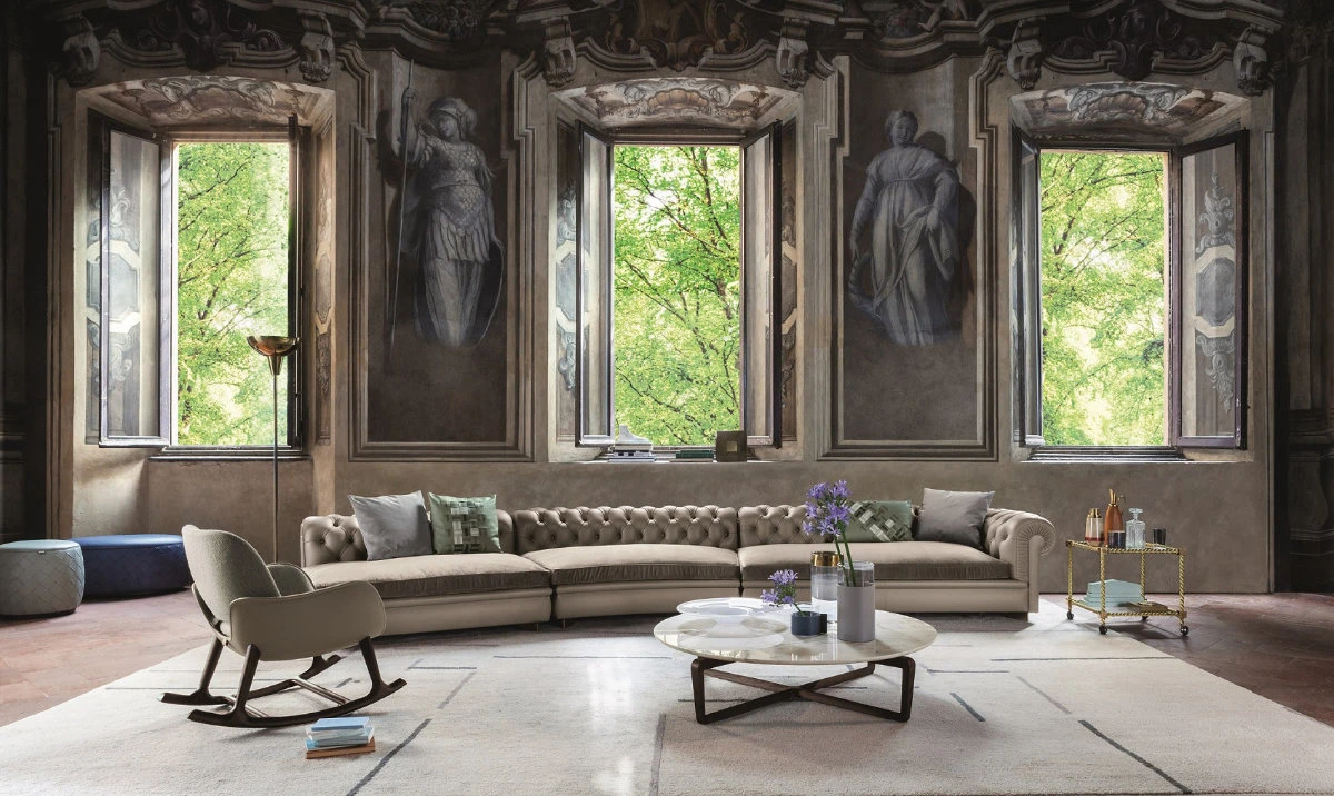 Poltrona Frau’s exquisite craftsmanship adorns some of the world’s iconic museums, hotels and theaters.