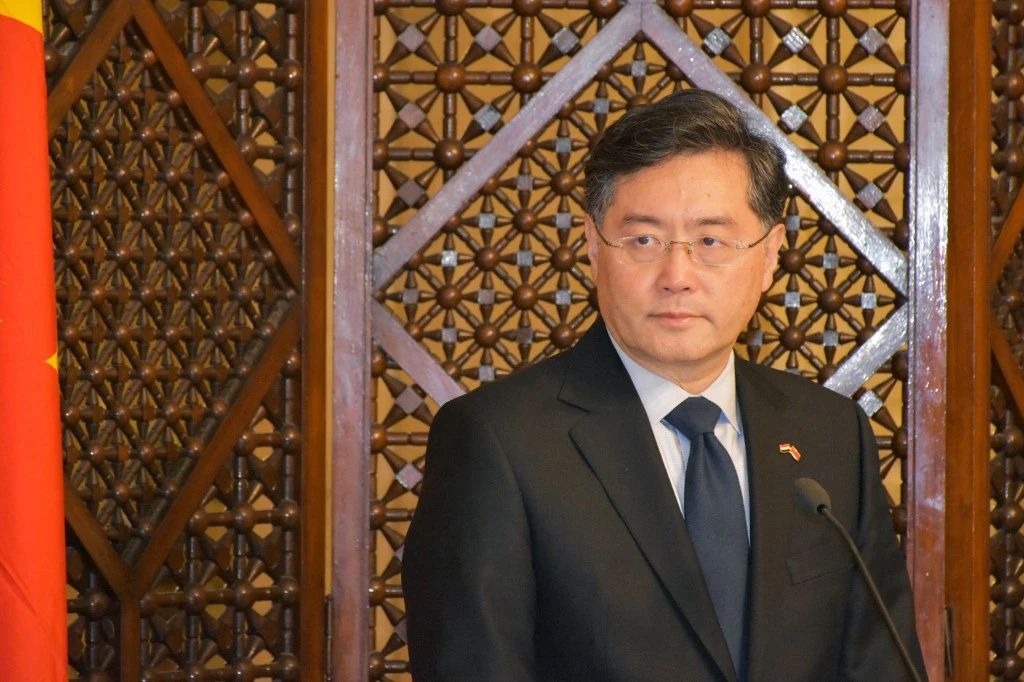 China's new foreign minister Qin Gang. (AFP)