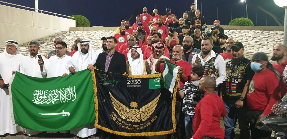 25 Pakistani bikers have arrived in Makkah after a 14,000 km, 22-day journey, from Lahore through Pakistan, Iran, and the United Arab Emirates. (AN Photo)