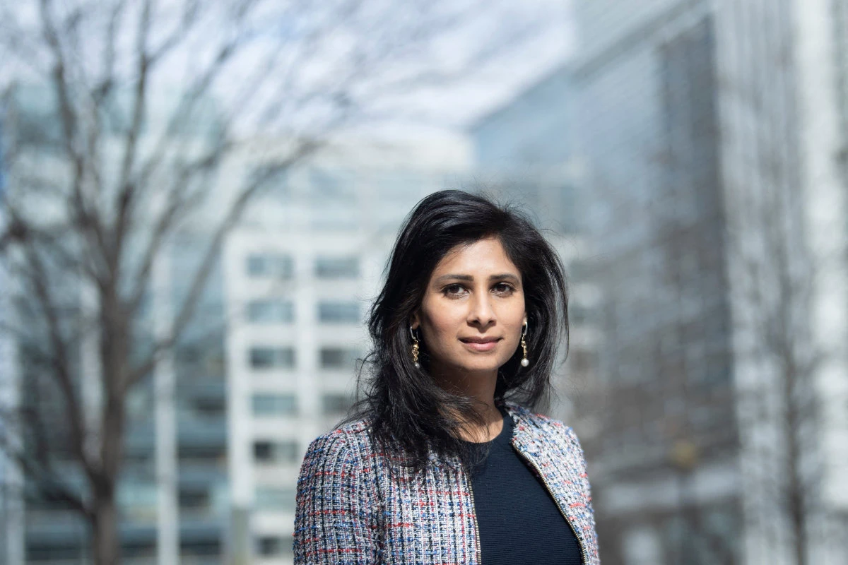 IMF Deputy Managing Director Gita Gopinath. (AFP file photo)
