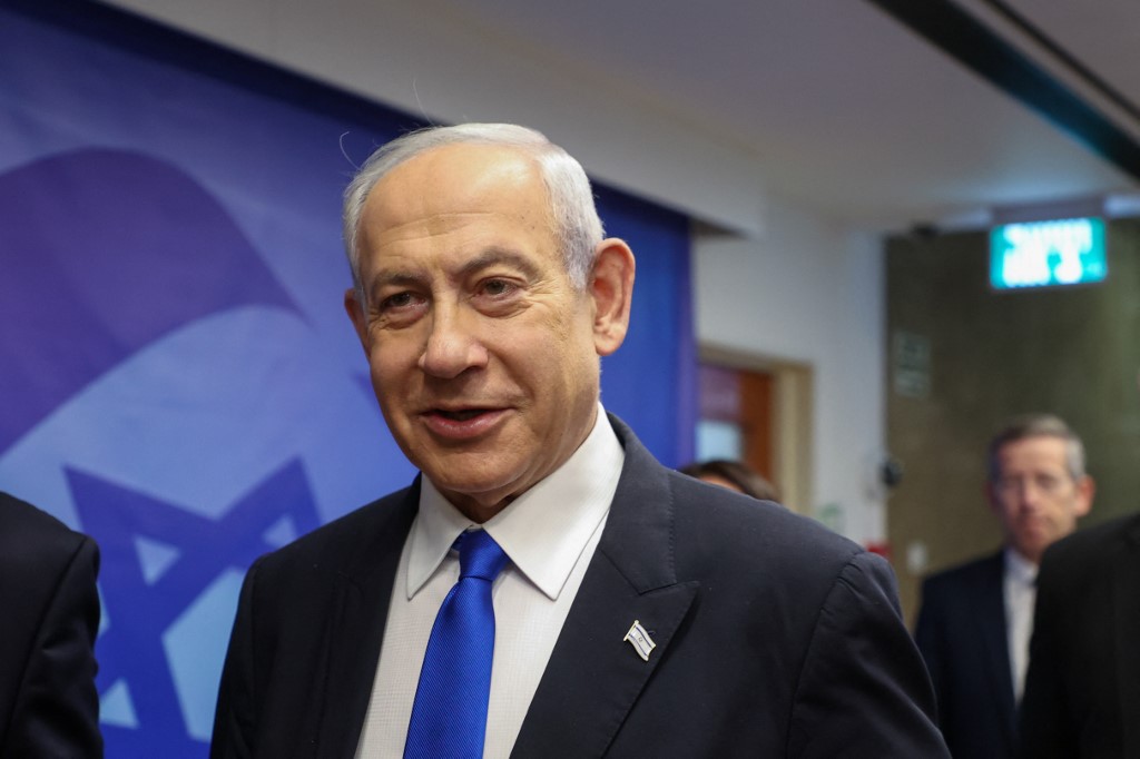 Although Netanyahu could launch a war as a last resort, he has no need for such a risky option at the moment (File/AFP)