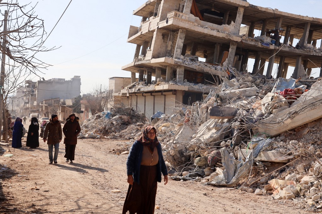 A peacekeeping force could provide refugees with safety to go back to their homes and also check on Iran’s influence (File/AFP)