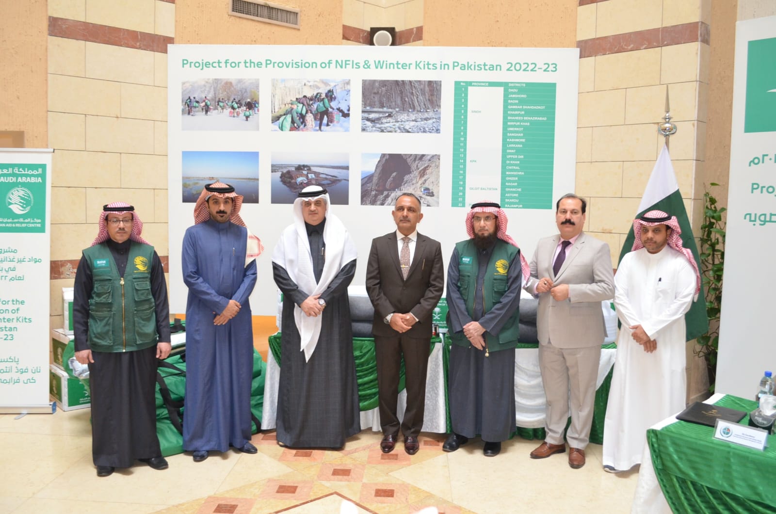 Saudi Arabia launches aid project for people affected by Pakistan’s floods