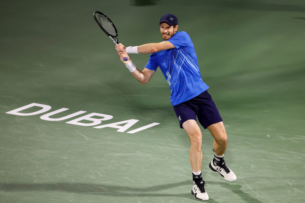 Andy Murray will take part in the Dubai Tennis Championships later this month (DDF)