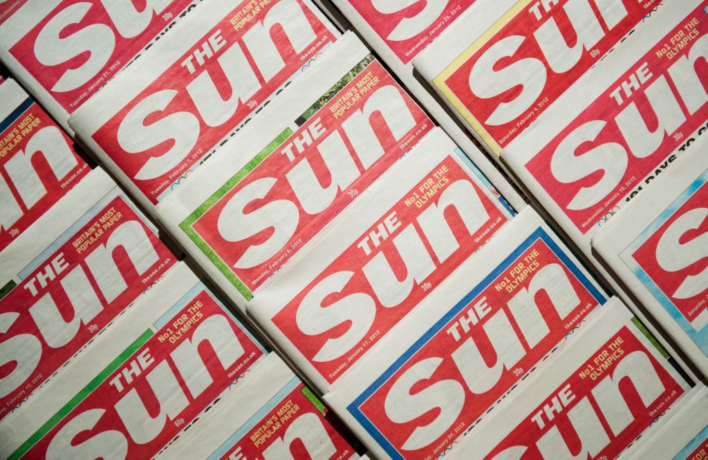 UK newspaper The Sun raises £500,000 for quake-hit nations
