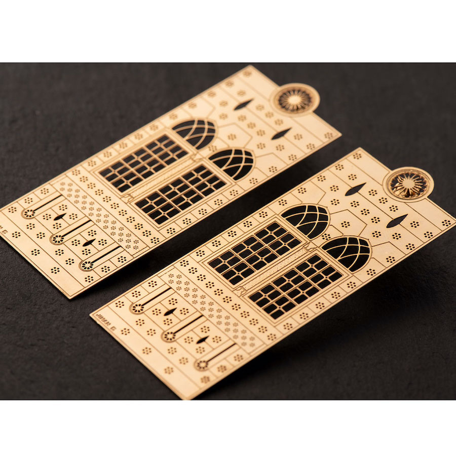 ‘The Lebanese Mandaloun Earrings’ is inspired by history and traditional Lebanese architecture. (Supplied)
