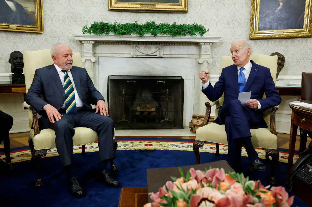The two leaders met in the White House on Friday. (Reuters)