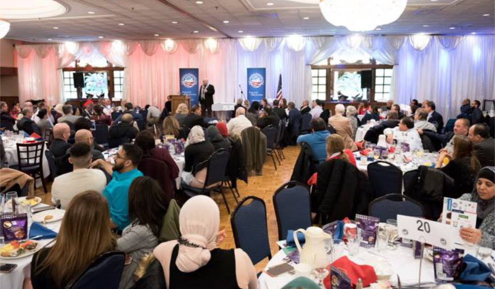 Candidates running for mayoral office in Chicago have pledged to restore the role and involvement of the Arab American community in city affairs. (Photo/Facebook/AADC)