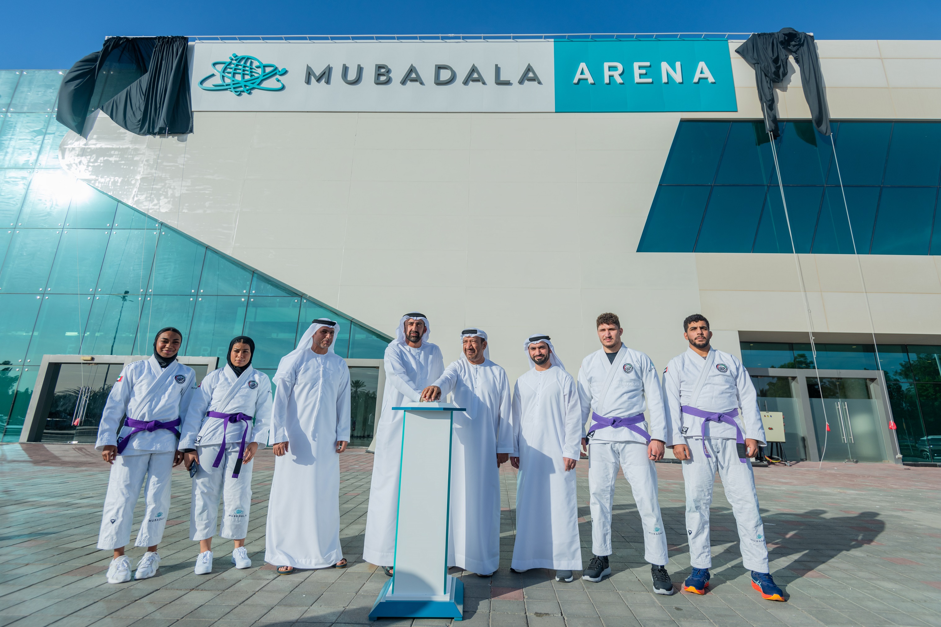 The newly unveiled Mubadala Arena at Abu Dhabi's Zayed Sports City (Supllied)