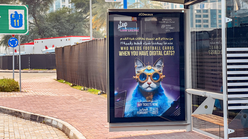 ChatGPT outperforms copywriters in STEP Conference’s outdoor adverts
